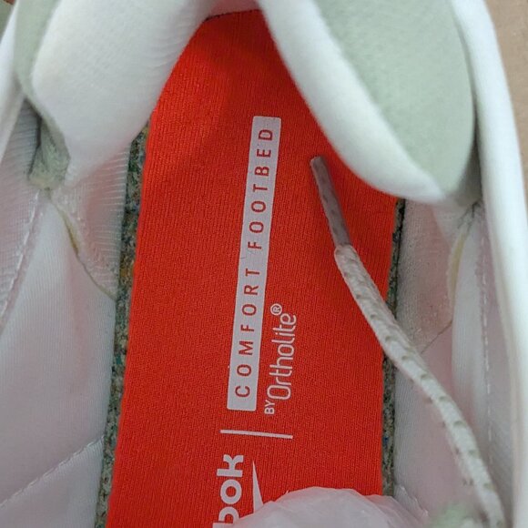 Reebok Zig Dynamica Running Sneakers Women's Athletic Shoes Size 8 White/Green . - Picture 10 of 16